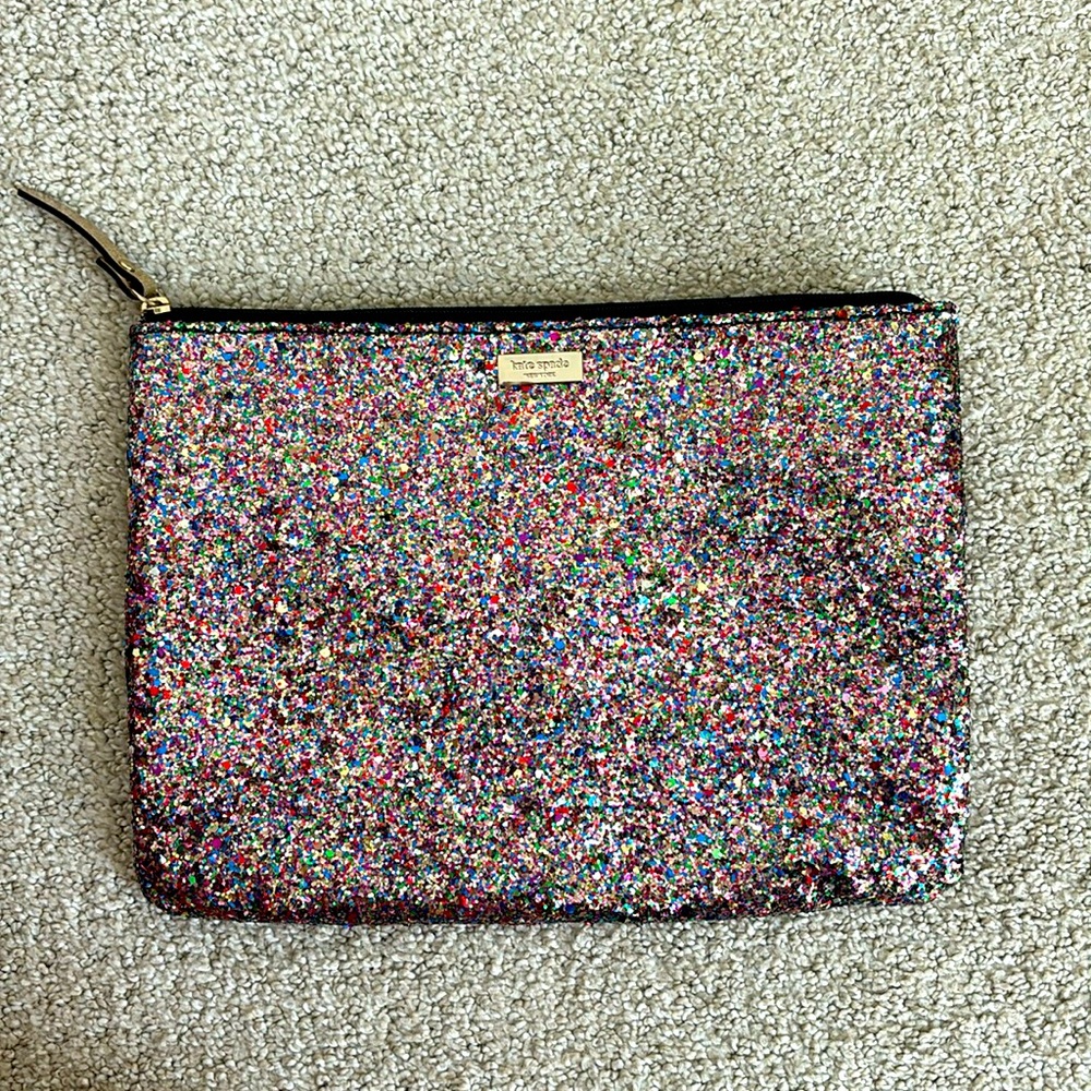 Kate Spade Glitter Clutch